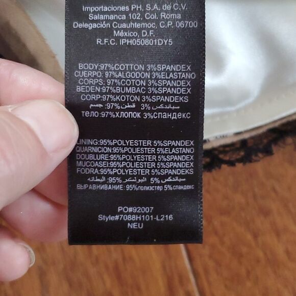 Bebe Black & White Cheetah Print Mini Dress - Picture 14 of 14